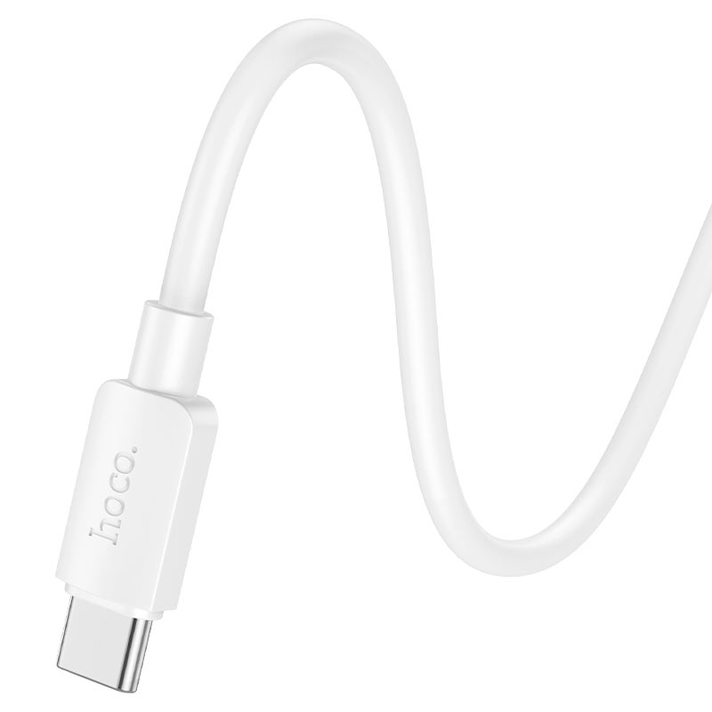 Cable Tipo C a Tipo C 60w Hoco X96 1 Metro Blanco – imagen 2