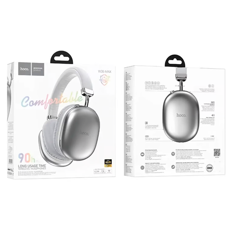Audífonos Bluetooth Headset Hoco W35 Max Joy Gris – imagen 3