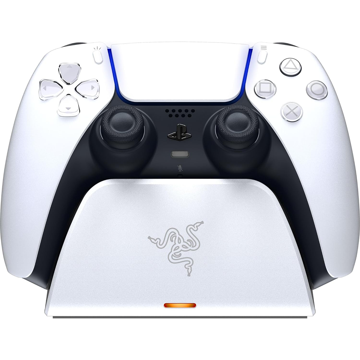 Base Cargador Razer Para Control Ps5 Blanco