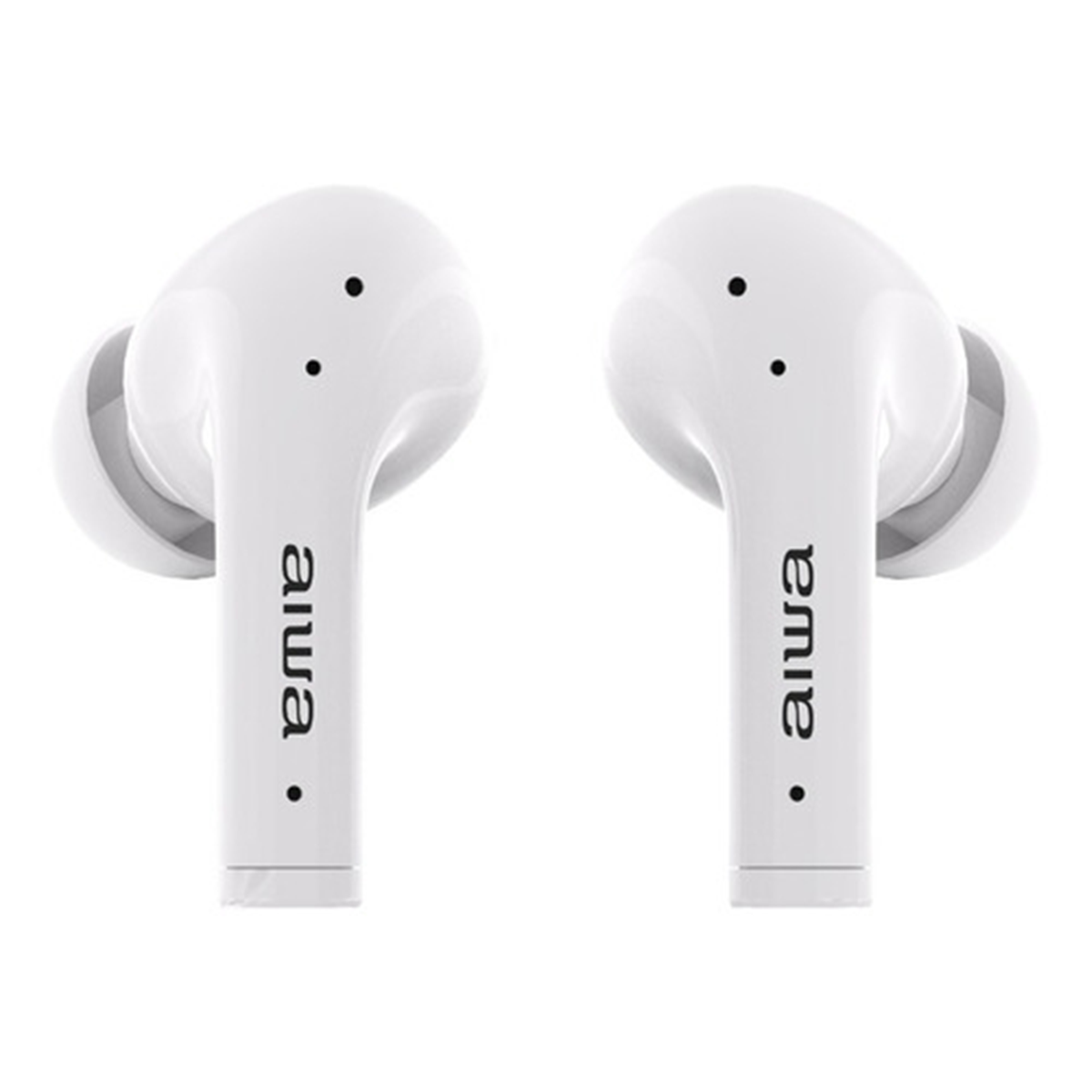 Audífono In-ear Tactil Con Cancelación De Ruido Aiwa Aw-30nc Blanco