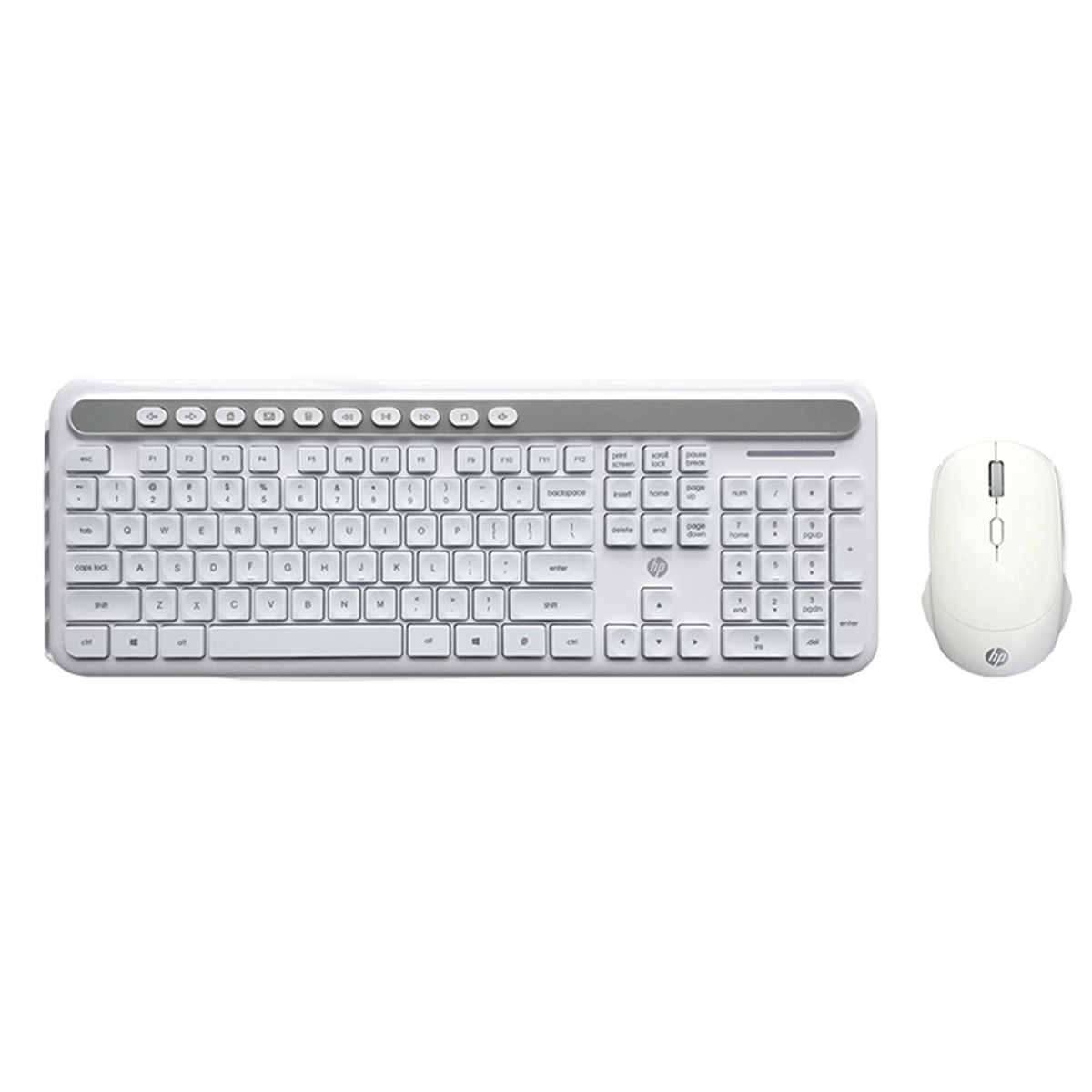 Kit Hp Teclado Y Mouse Inalámbrico HP CS500 Blanco