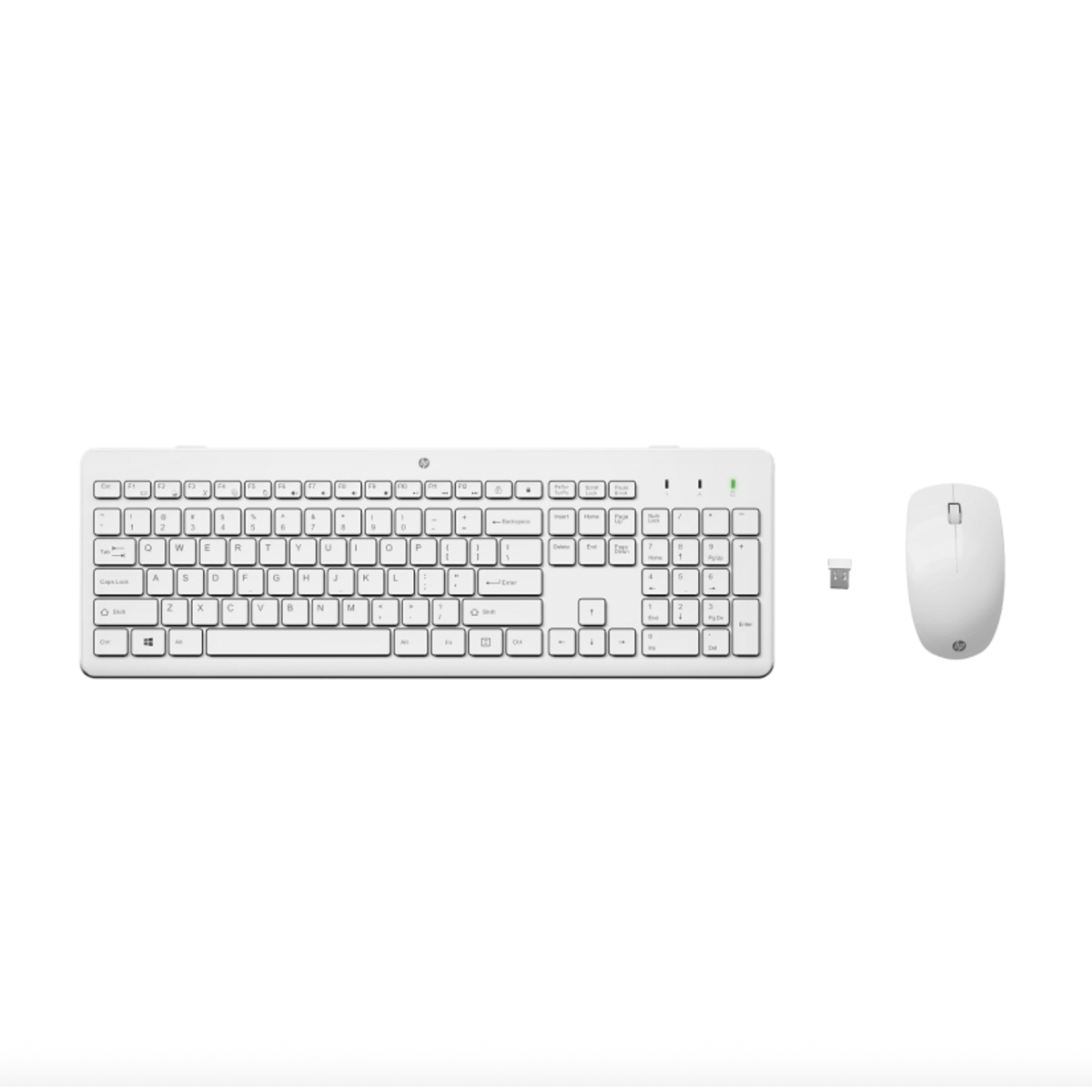 Kit Teclado + Mouse Inalambrico Hp 230 (3l1f0aa) Blanco