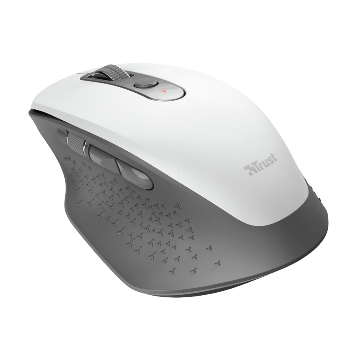 Mouse Inalámbrico Recargable Trust Ozaa Blanco