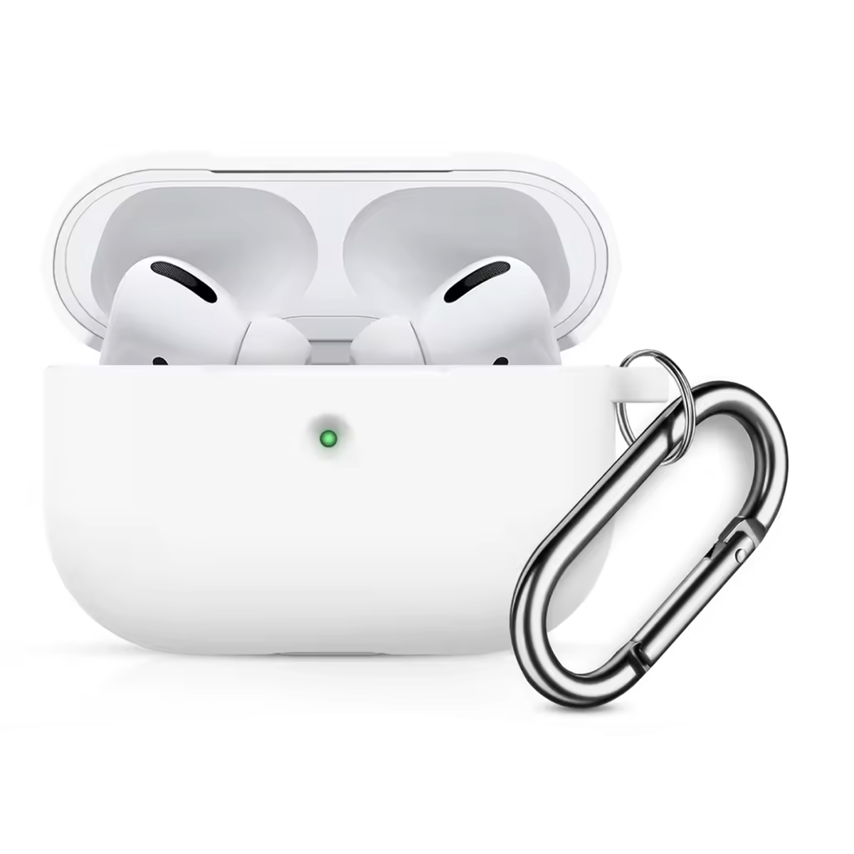 Carcasa Funda Protectora Silicona Para AirPods Pro 2 Gen Blanco