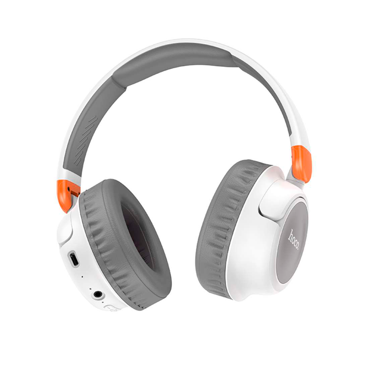 Audífonos Bluetooth Hifi Micro Sd Aux Hoco W43 Blanco