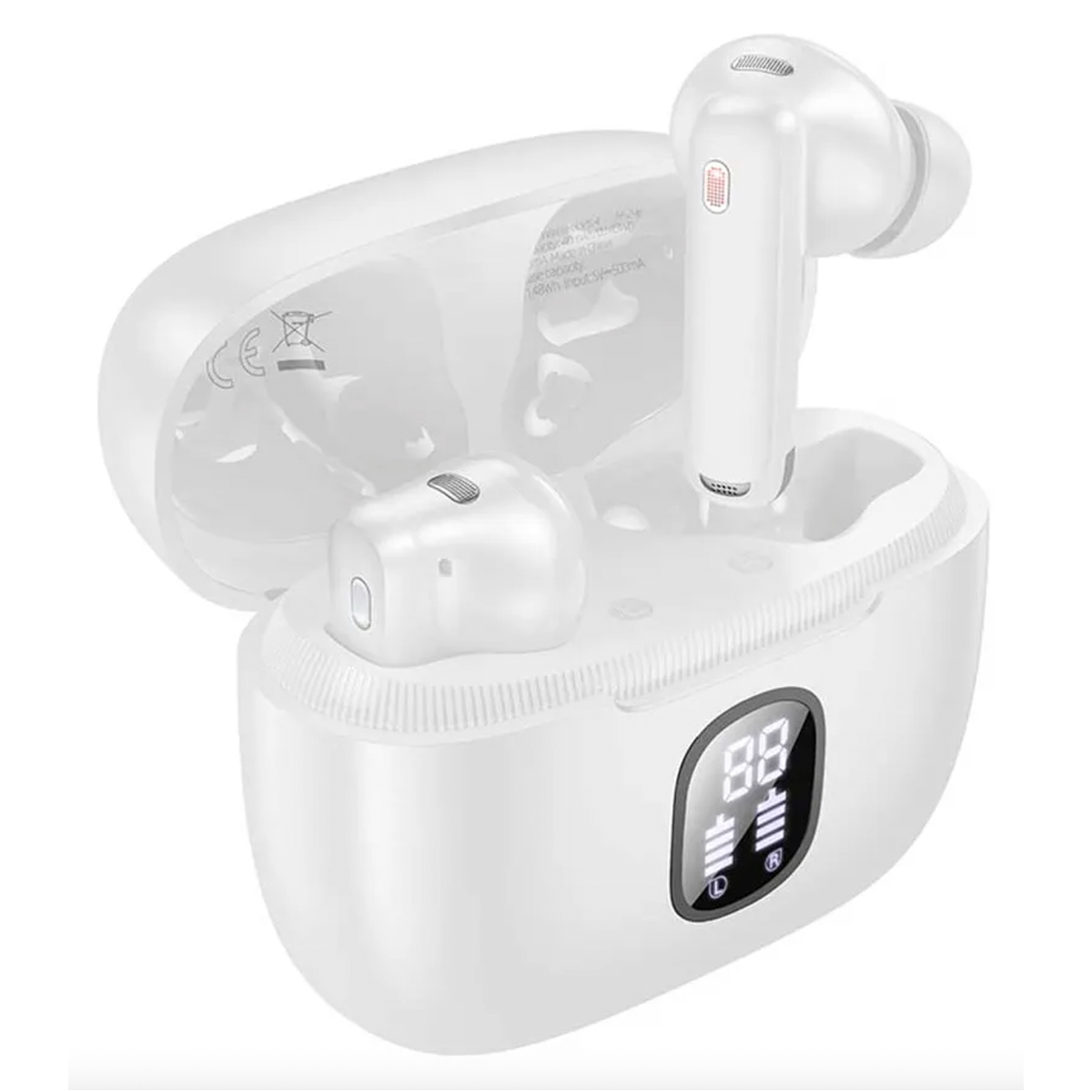 Audífonos In Ear Bluetooth Borofone Fq7 Blanco