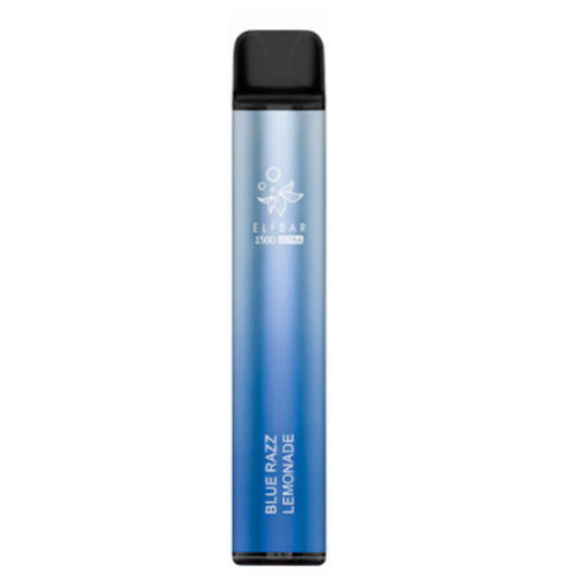 Vaporizador Elfbar Bateria Recargable 1500 Limonada Azul