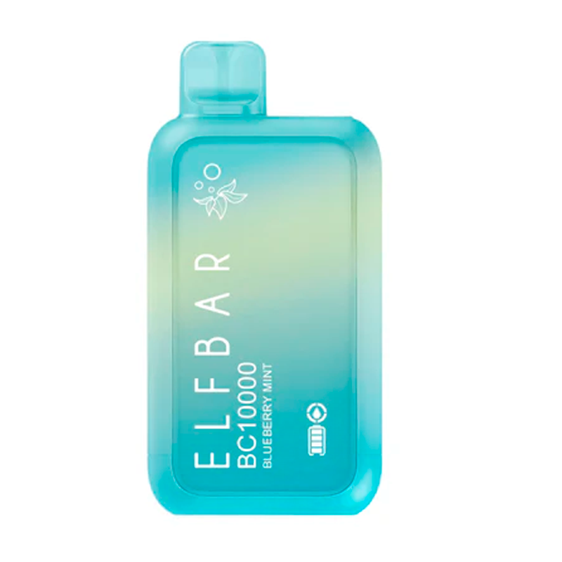 Vaporizador Elfbar Bateria Recargable 10000 Puff Mora Azul Menta