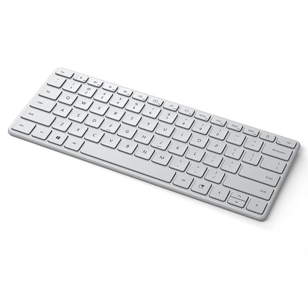 Teclado Inalámbrico Bluetooth Microsoft Compact Blanco