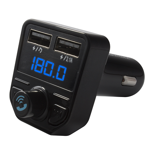 Receptor Audio Bluetooth Mp3 Transmisor Fm Cargador Fujitel