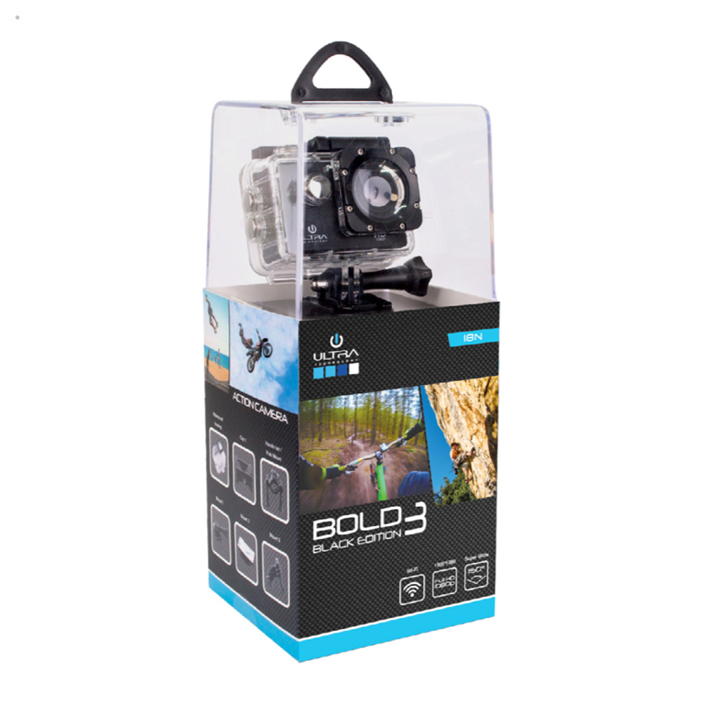 Camara Deportiva Bold 3 Full Hd 1080p Wifi Ultra
