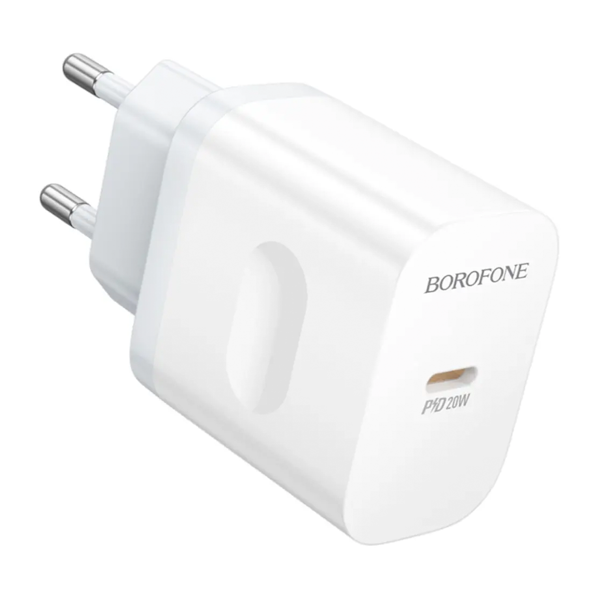 Cargador Borofone Ba99a 20w Tipo C Blanco