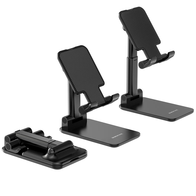 Soporte De Escritorio Para Smartphone Borofone Bh42 Negro – imagen 2