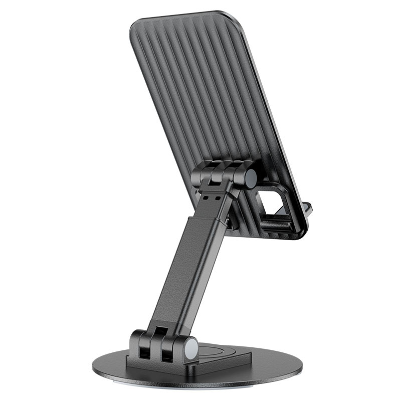 Soporte De Escritorio Para Smartphone Tablet Borofone Bh75 Negro – imagen 3