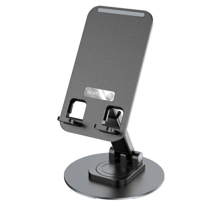 Soporte De Escritorio Para Smartphone Tablet Borofone Bh75 Negro
