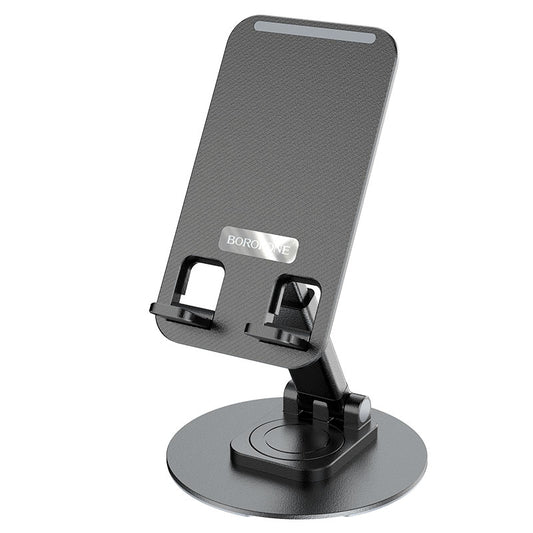 Soporte De Escritorio Para Smartphone Tablet Borofone Bh75 Negro