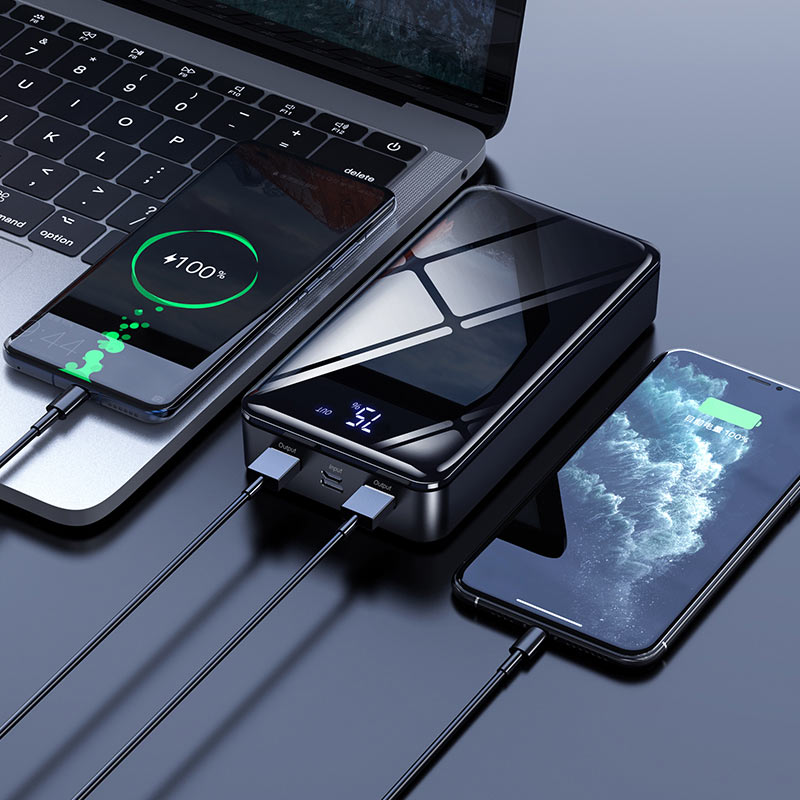 Bateria Portatil Powerbank Borofone Bj8 Extreme 30.000mAh Negro – imagen 6