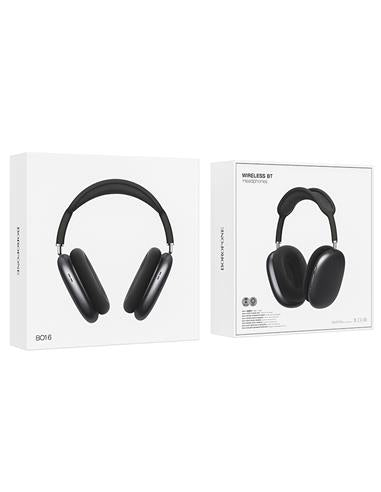 Audífonos Bluetooth Borofone Bo16 Gris – imagen 4