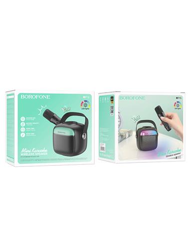 Parlante Bluetooth Borofone BP15 Karaoke Con Microfono Inalambrico – imagen 2