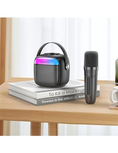 Parlante Bluetooth Borofone BP15 Karaoke Con Microfono Inalambrico – imagen 3