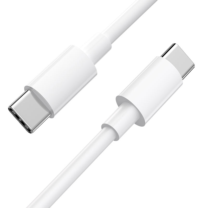 Cable Usb Tipo C a Tipo C BX44 Borofone 2 Metros Blanco – imagen 3