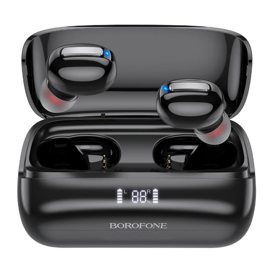 Audifonos Bluetooth Borofone Be55 Tws Negro