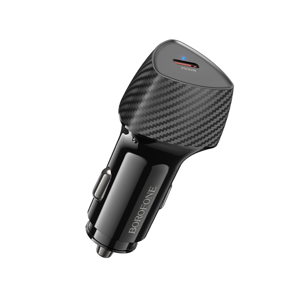 Cargador de Auto Borofone Bz31b 30w Negro