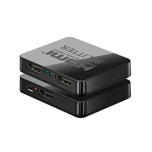 Splitter Hdmi Birlink 1x2 Activos 2 Salidas 4k BR10196 Negro