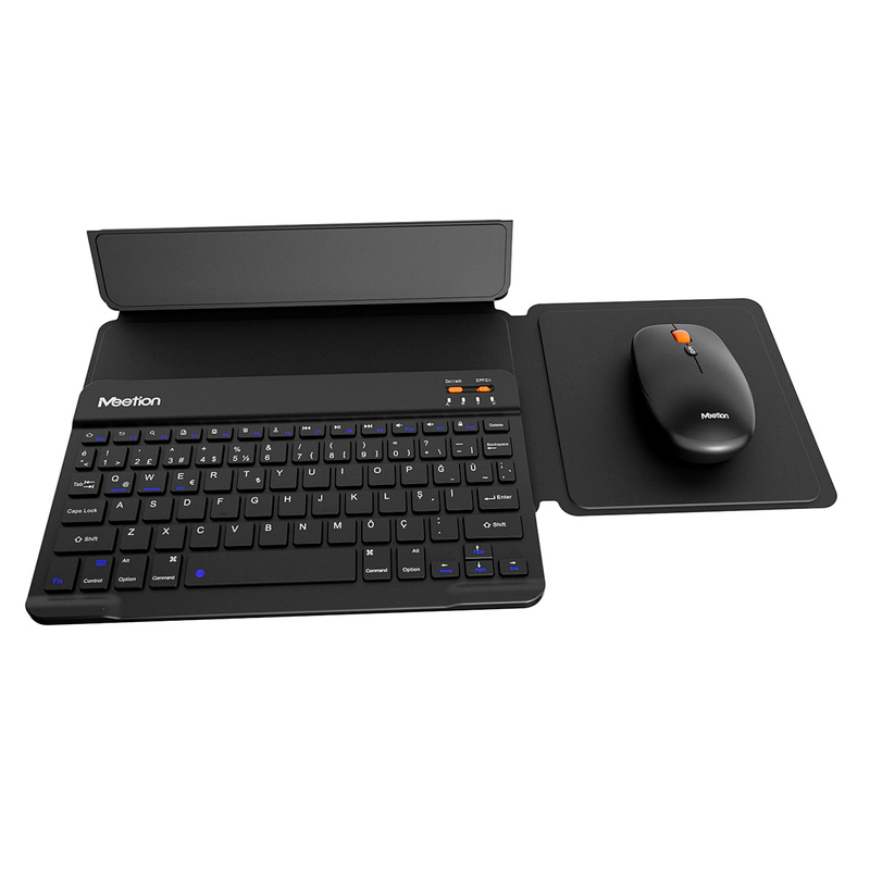 Teclado y mouse inalámbricos del combo Meetion BTC9660 negro