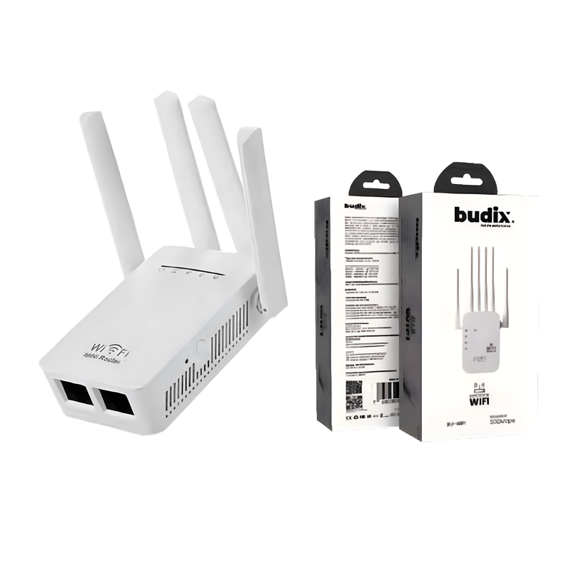 Repetidor WiFi Budix - vista general