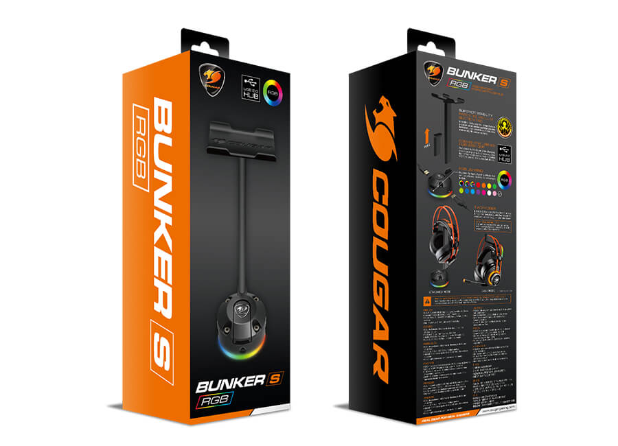 Base Auriculares Bunker S Rgb Cougar Original – imagen 3