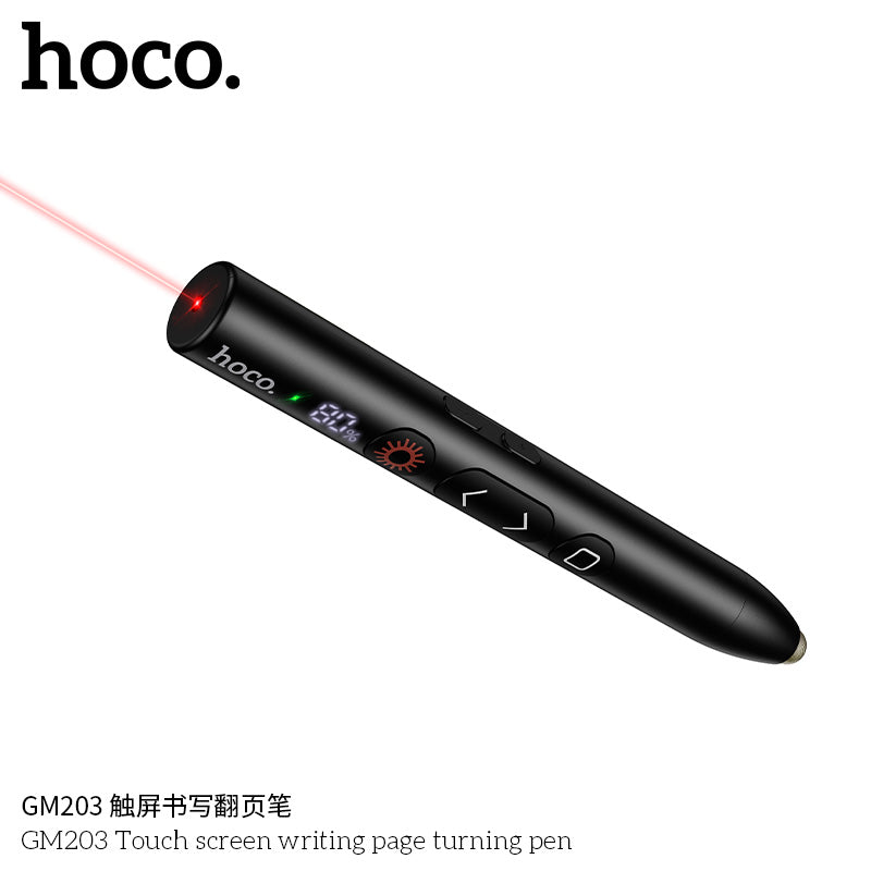 Presentador Diapositiva Puntero Láser Hoco Gm203 Negro – imagen 3