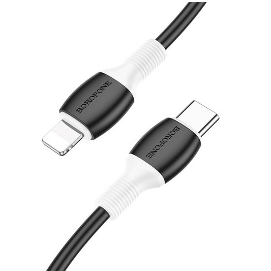 Cable Tipo C a Lightning 20w Borofone Bx84 Blanco