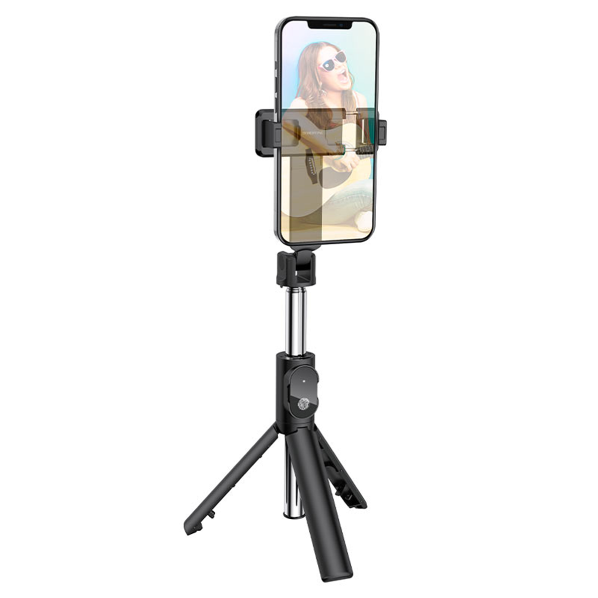 Baston Selfie Tripode Bluetooth Borofone By7 Negro