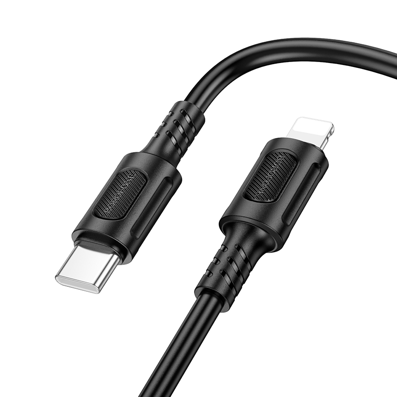 Cable Usb Tipo C a Lightning Borofone Bx111 Negro – imagen 2