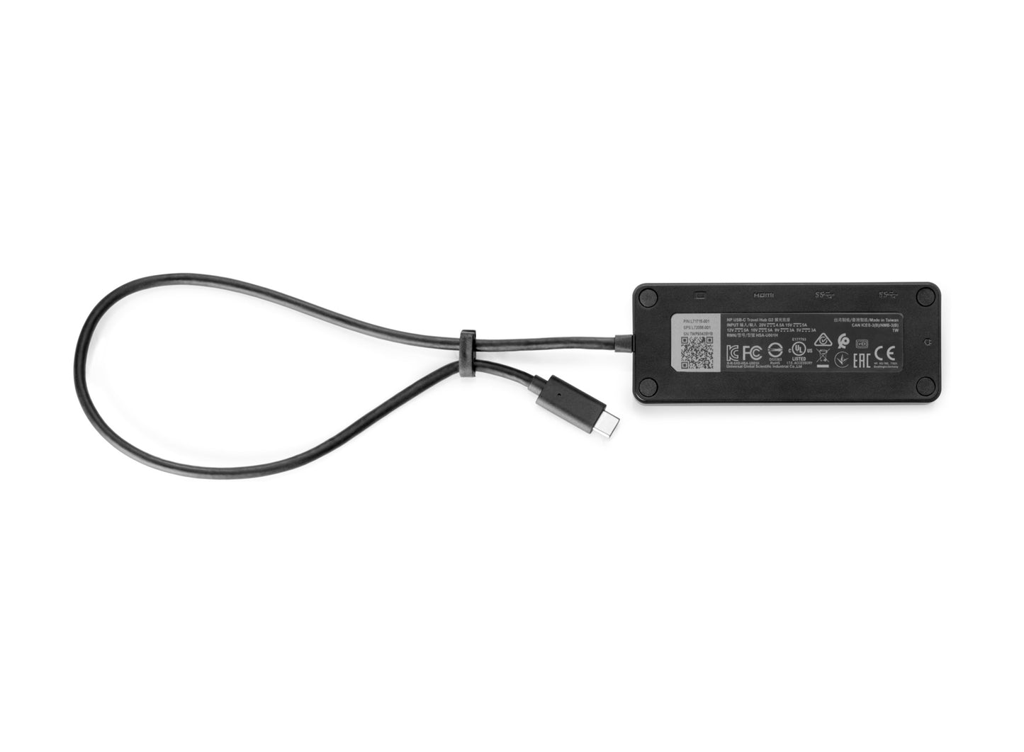 Adaptador Hub Usb Tipo C 5 en 1 Hdmi Usb 3.0 Vga Negro – imagen 4