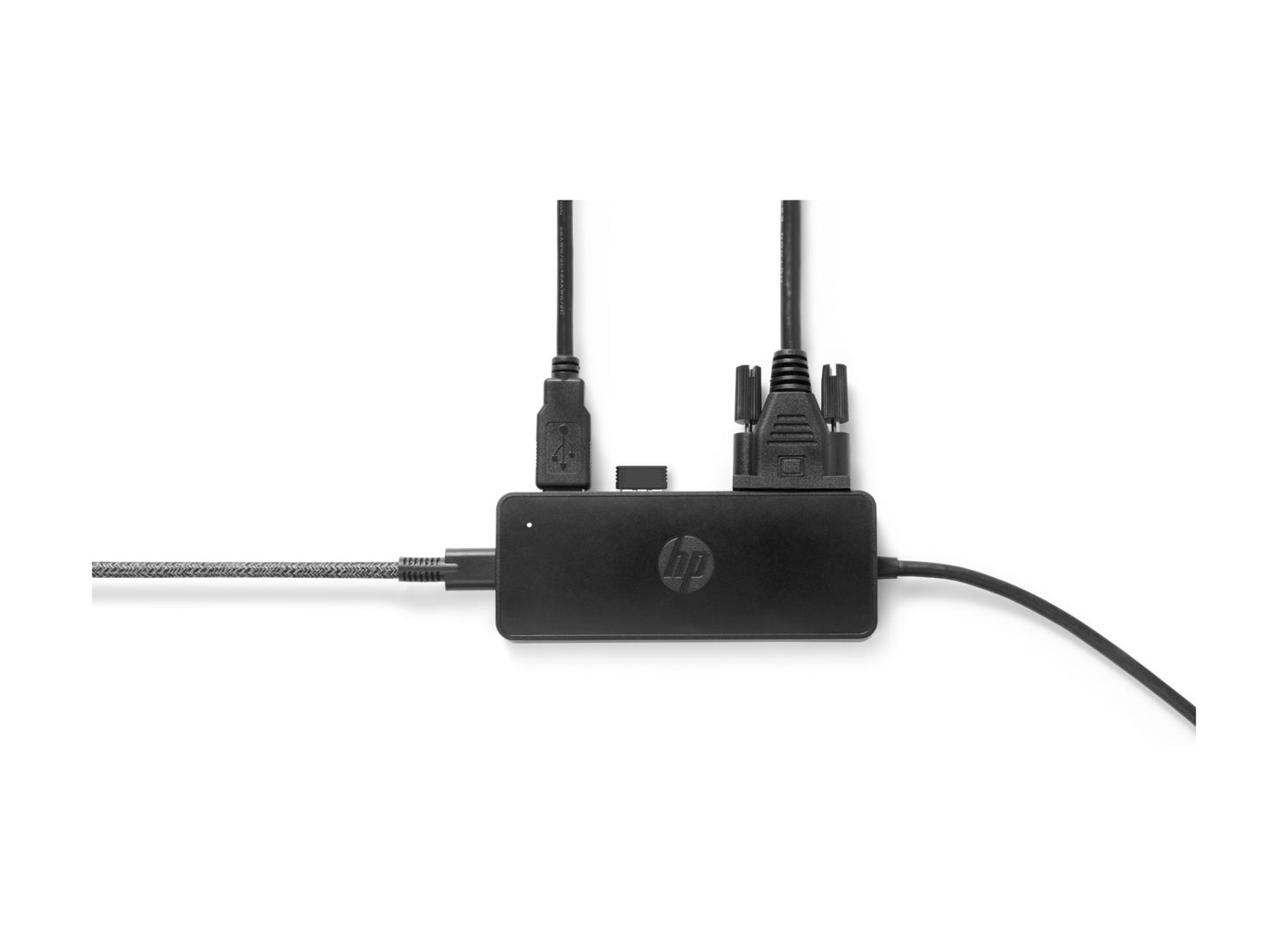 Adaptador Hub Usb Tipo C 5 en 1 Hdmi Usb 3.0 Vga Negro – imagen 3