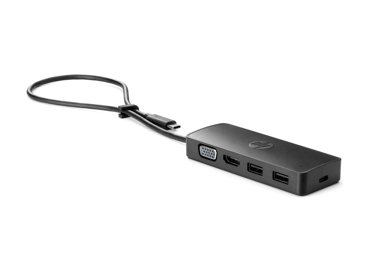 Adaptador Hub Usb Tipo C 5 en 1 Hdmi Usb 3.0 Vga Negro – imagen 2