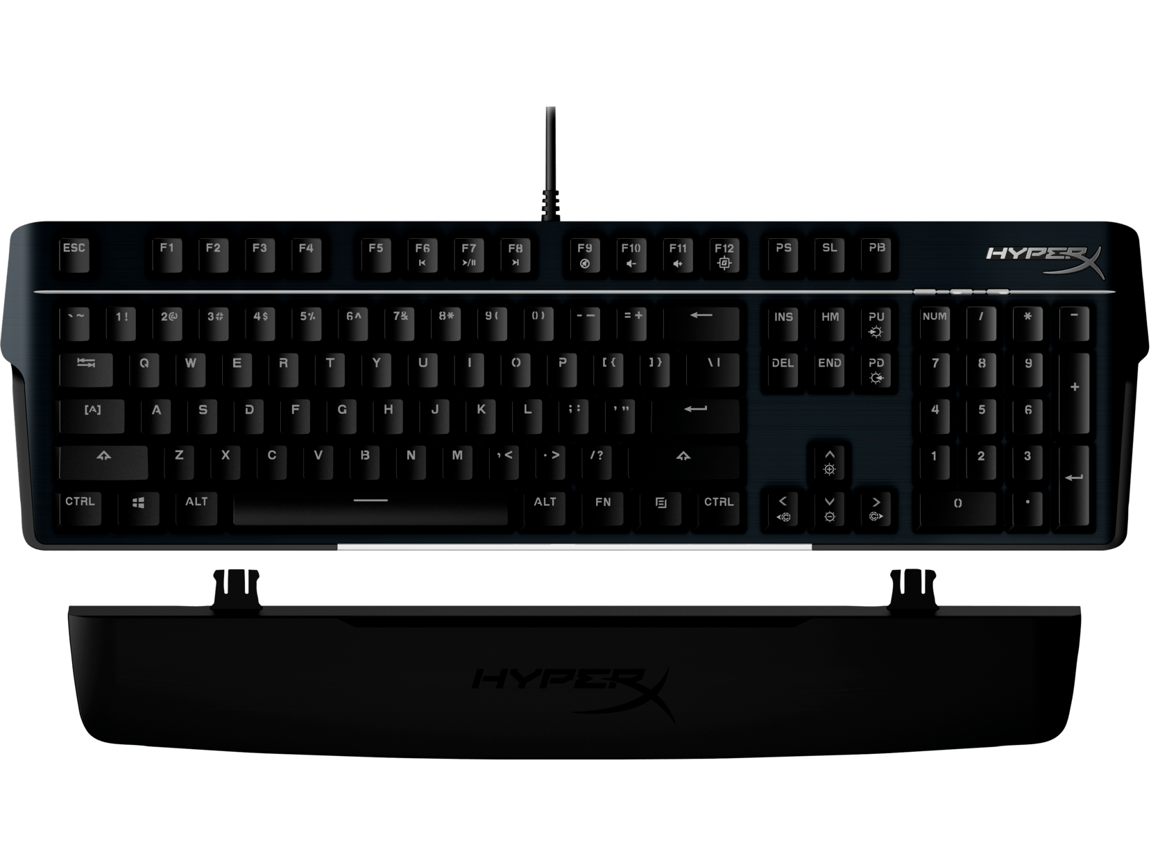 Teclado Gamer Mecanico Hyperx Alloy MKW100 Negro – imagen 5