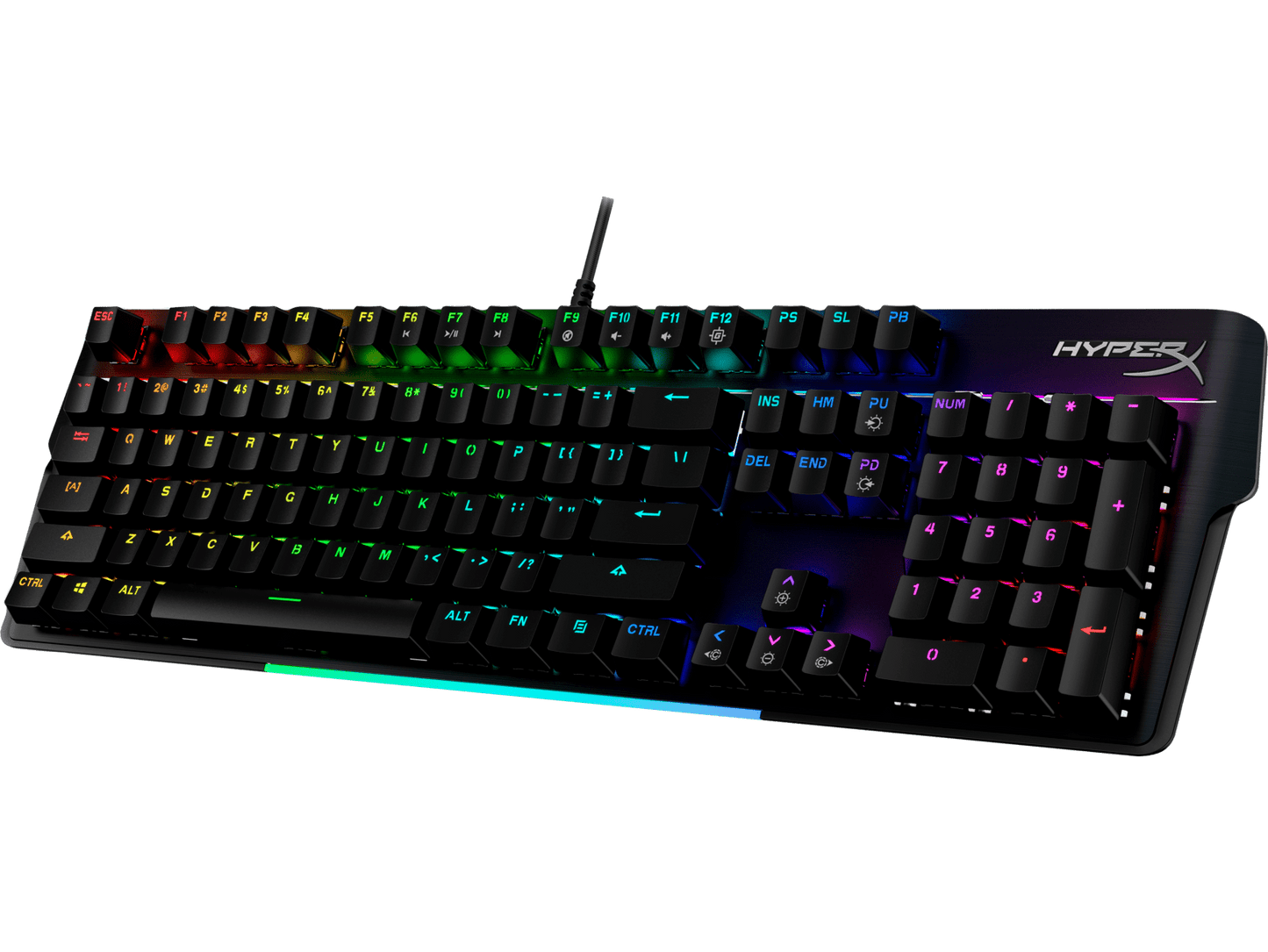 Teclado Gamer Mecanico Hyperx Alloy MKW100 Negro – imagen 3