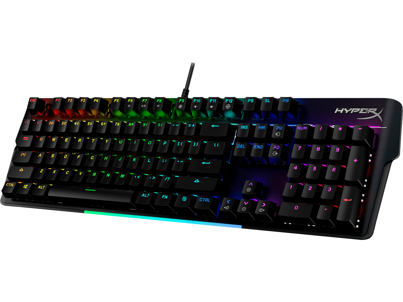 Teclado Gamer Mecanico Hyperx Alloy MKW100 Negro – imagen 3