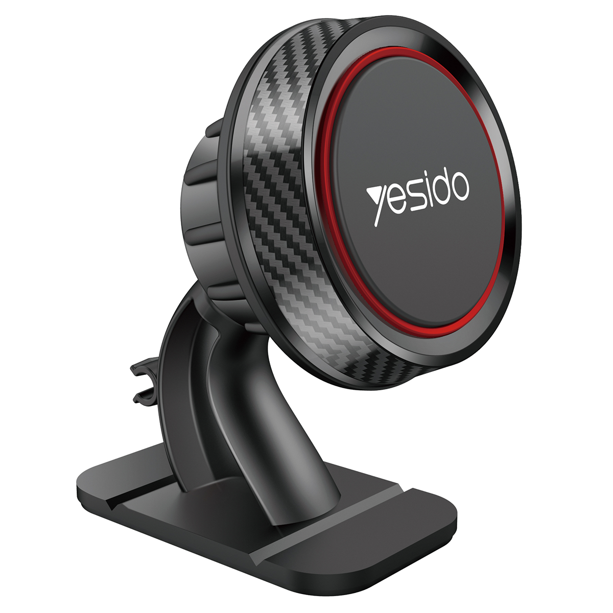 Soporte De Auto Para Celular Magnetico Yesido C60 Negro
