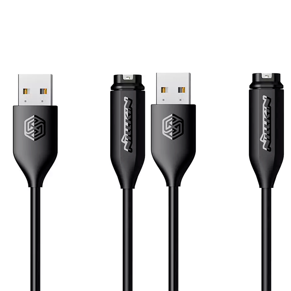 Pack 2 Unidades Cable Premium Nillkin Para Garmin Watch 1m Negro