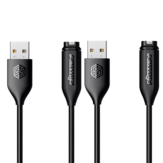 Pack 2 Unidades Cable Premium Nillkin Para Garmin Watch 1m Negro