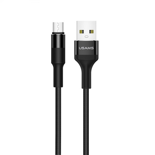Cable Micro Usb Usams Braided Negro