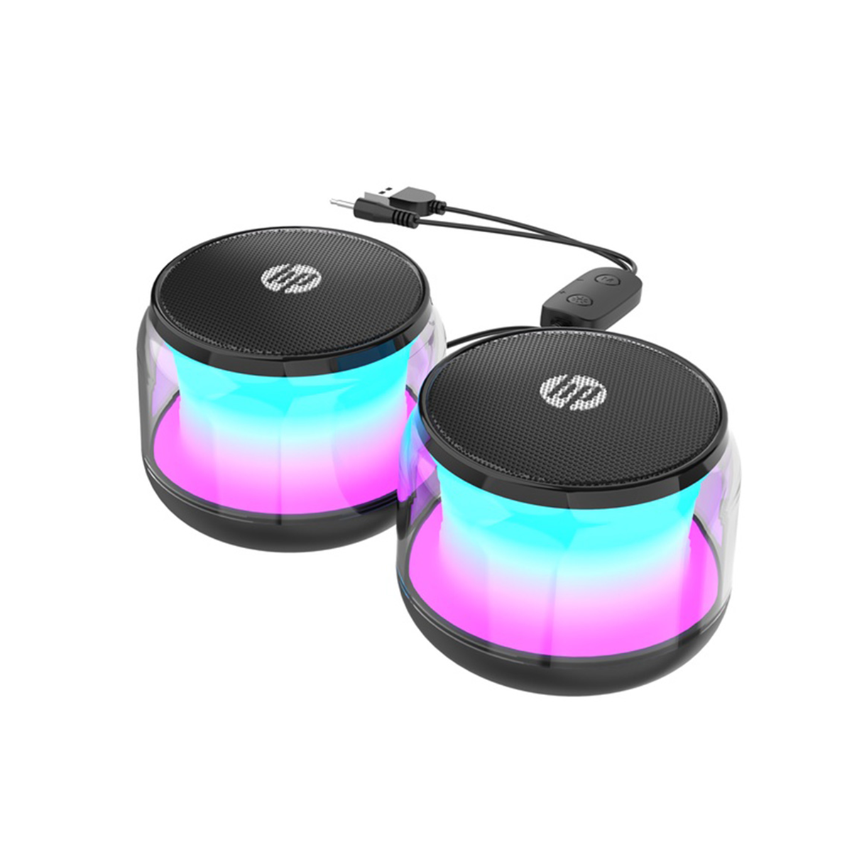 Parlantes Gamer Bluetooth Hp Dhs-5000c Rgb Negro