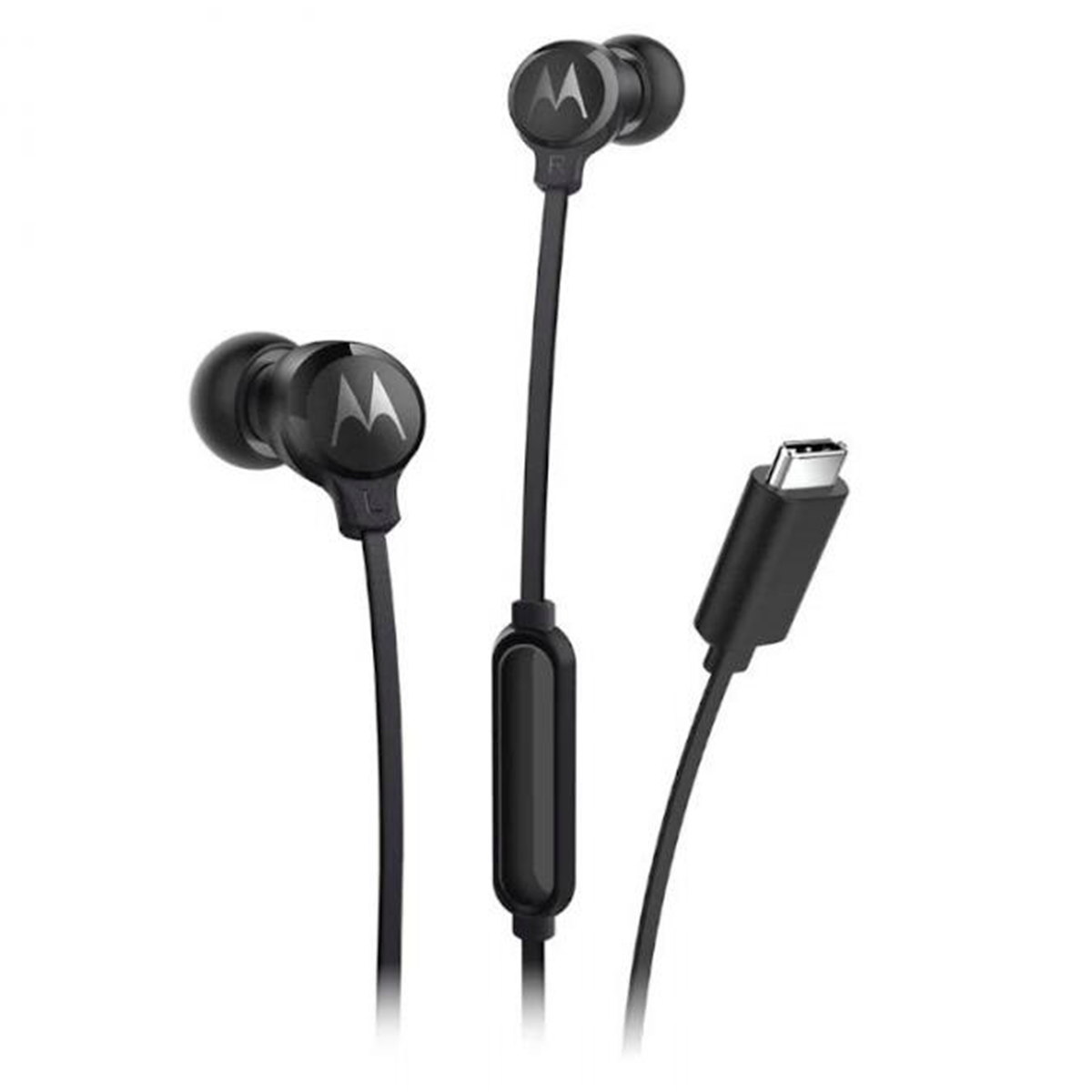 Audifonos In Ear Motorola Earbuds 3c-s Tipo C Negro