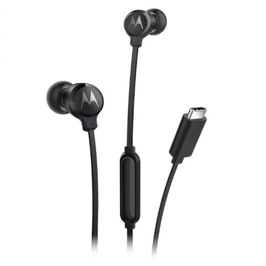 Audifonos In Ear Motorola Earbuds 3c-s Tipo C Negro