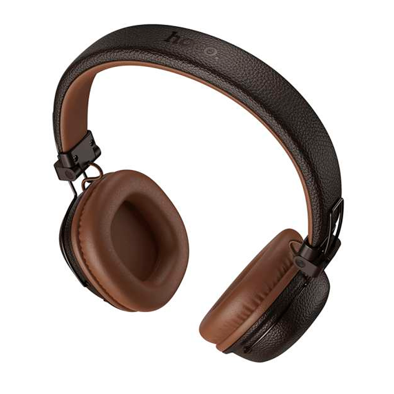 Audífonos Headset Bluetooth Hoco W64 Hi-fi Tf Aux Cafe – imagen 2