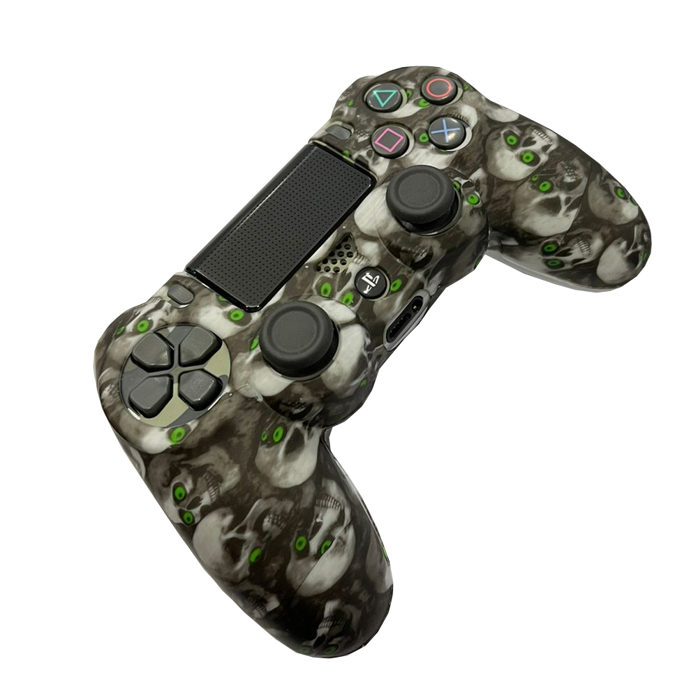 Protector Silicona Control Ps4 Camuflado M13